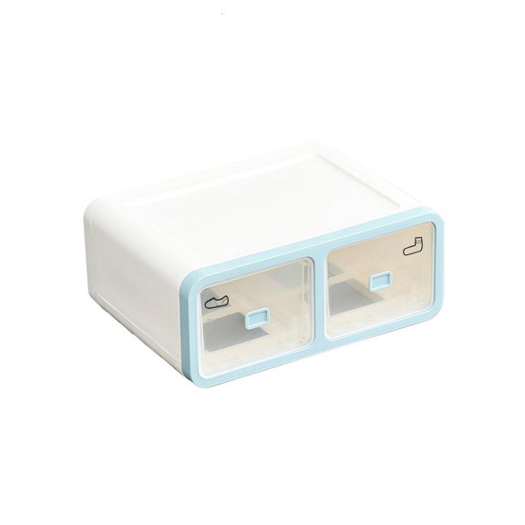 WIND LAND Drawer Type Lattice Bra Underwear Finishing Box Plastic Transparent Organizer