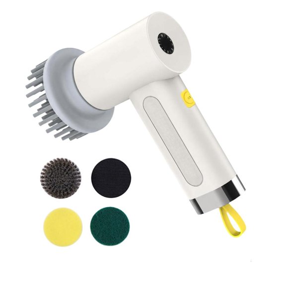 WIND LAND Electric Cleaning Brush with IPX7 Rating and Removable Heads