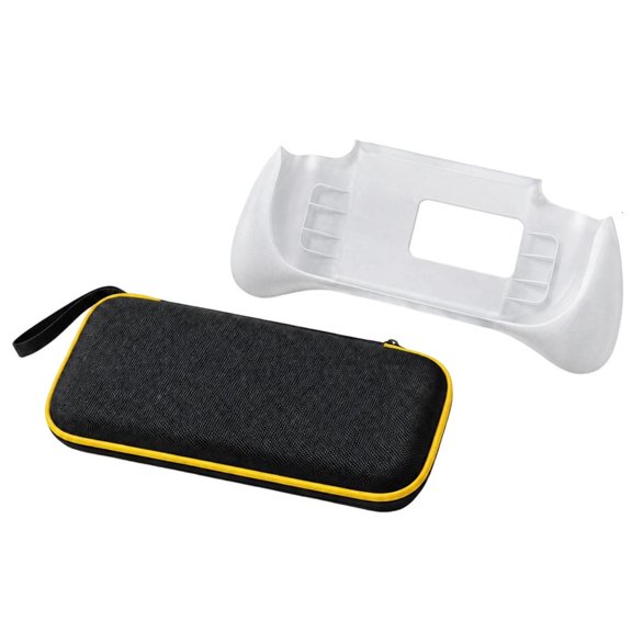WIND LAND Handheld Gaming Case with Plastic Grip Handle Accessory