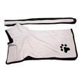 Swim Robe WIND LAND High Absorbent Pet Bath Towel Small Breeds Dog Bath Robe for ...