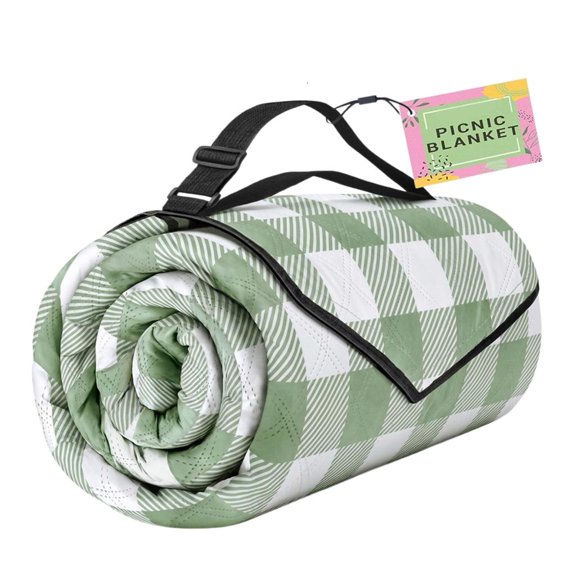 WIND LAND Large Outdoor Blanket for Lawn Breaks and Camp Seating Outside