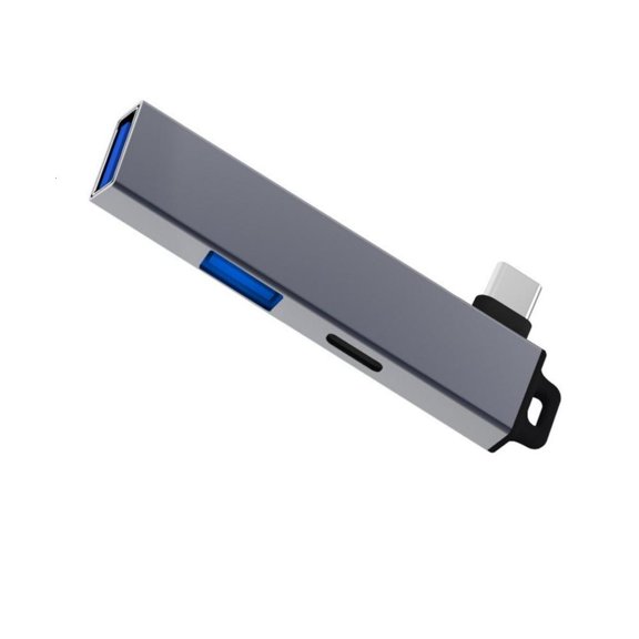 WIND LAND Lightweight Type C Hub With 2USB Port Ideal For On Travel Professionals