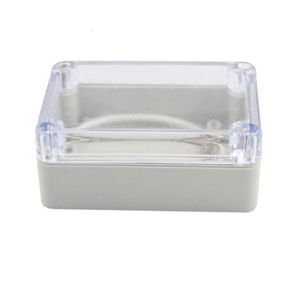 WIND LAND Outdoor Cable Box with Clear Top ABS Junction Box with Transparent Lid