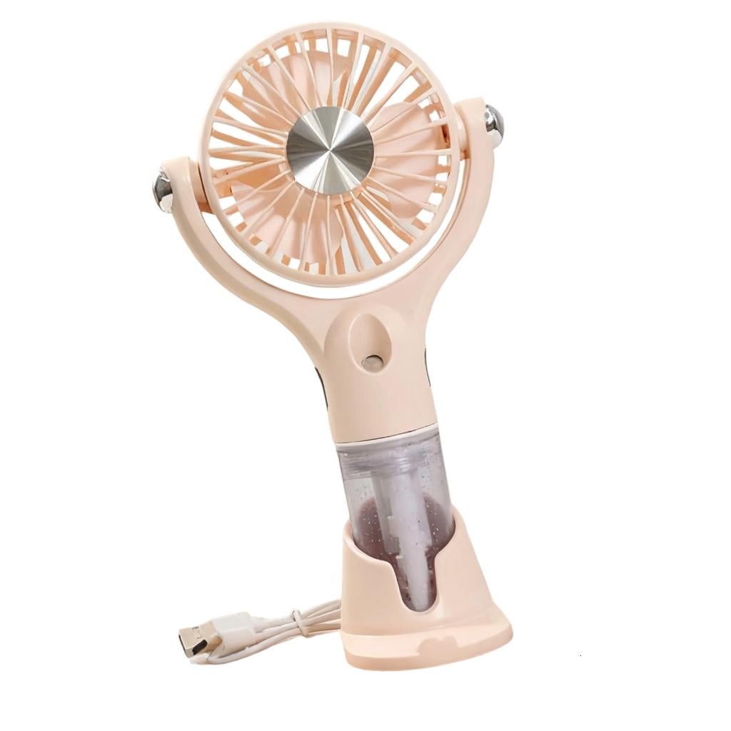 WIND LAND Outdoor Portable Handheld Mist Fan Outdoor Light Weight ...