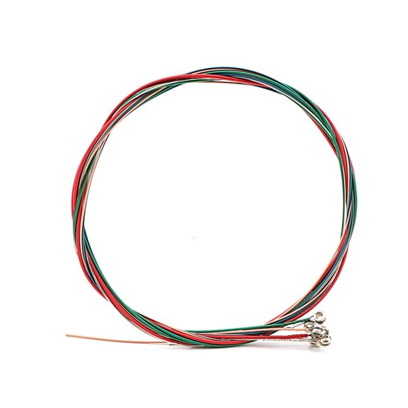 WIND LAND Steel Wire String for Acoustic Folk Guitar Colored String Replacements 11-52