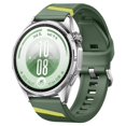 WIND LAND Textured Silicone Watch Strap with Contrasting Accent Detail ...