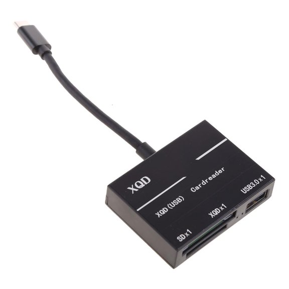 WIND LAND USB 3.0 Type C XQD Card Reader, XQD/SD Card Reader Adapter for Series
