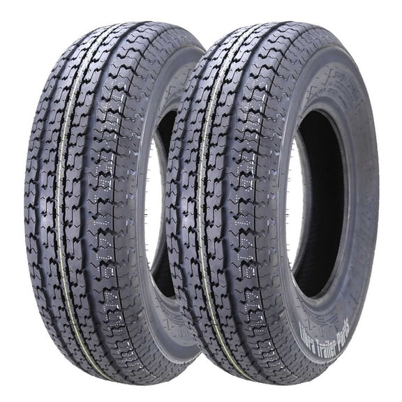WINDA Premium Trailer Tires ST 205/75R14 8PR Load Range D Steel Belted, Set 2
