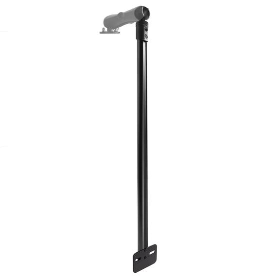 WINDFRD Transducer Pole Mount for Kayak, Transducer Pole with 1.5 inches/C Size Ball, Adjustable Transducer Arm for Boat, Compatible with Garmin, Lowrance