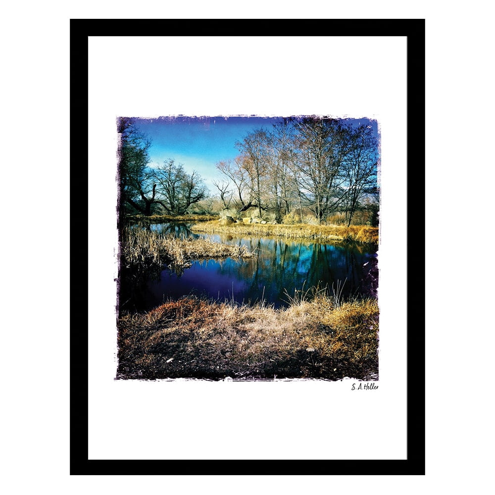 WINDING CREEK Framed Printed Photograph