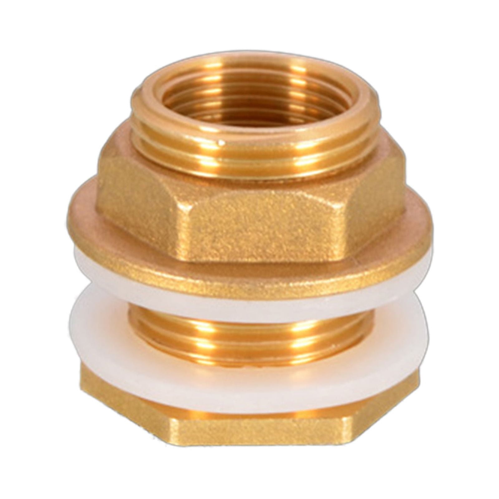 WINDLAND 1/2" 3/4" 1'' Copper Water for Tank Connector Threaded Pipe