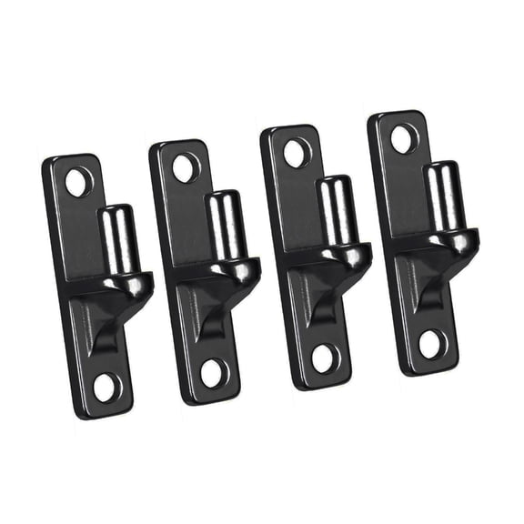 WINDLAND 1/2/4 Pack Sturdy Stainless Steel Wall Mount Hinges Accessory for Fence Gate