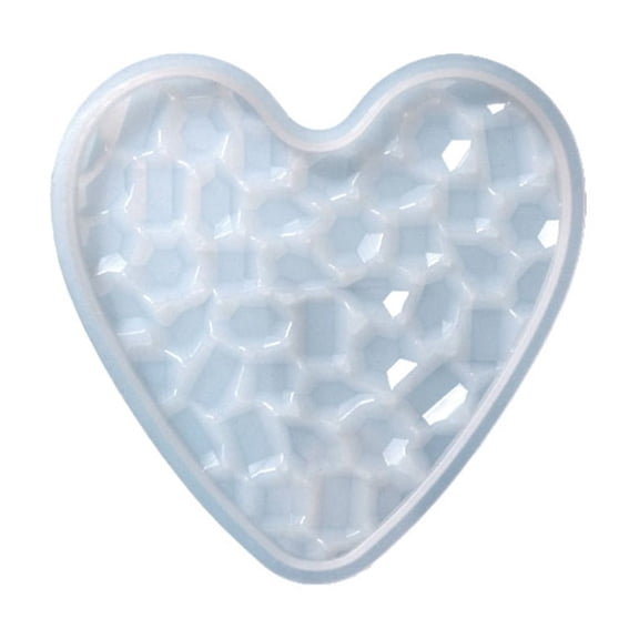 WINDLAND 1/6Pieces Coaster Resin Moulds Square Round Cup Mat Mold Pattern Mat