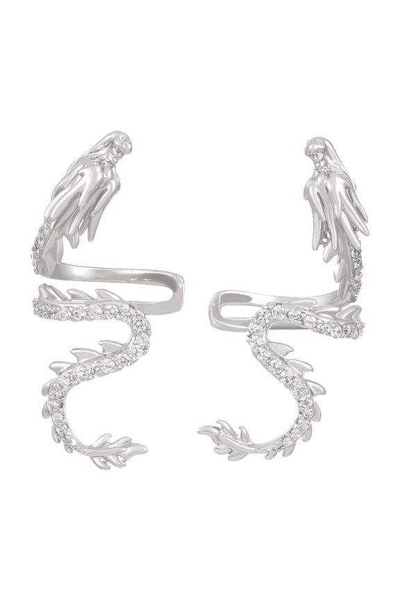 Unique Dragon Ear Cuff Adornment Exquisite Earrings Fashionable Clip On Earrings