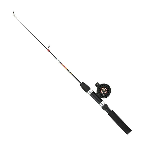 WINDLAND 1 Set Fishing Rod With Fishing Reel Ultra Short Portable Mini Winter Outdoor Ice