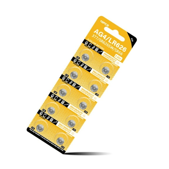 WINDLAND 10/50 Pack AG4 Button Batteries LR626 377 Batteries for Remote Control Cameras