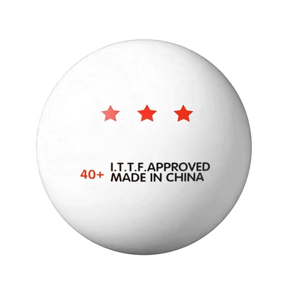 WINDLAND 10 Pcs 3-Star Table Tennis Ball High Performances Training Ball Pingpong Ball