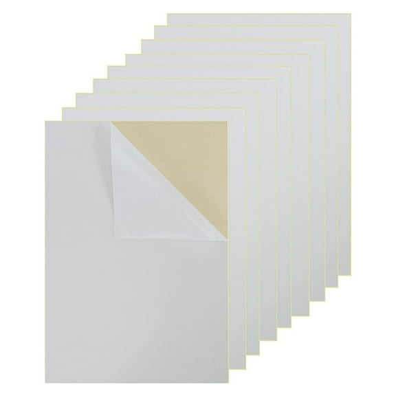 WINDLAND 10 Pieces Felt Adhesive Sheet Self Adhesive Felt Sheets Fabric Liners Peels and Stick Felt Sheets for Drawers and Boxes