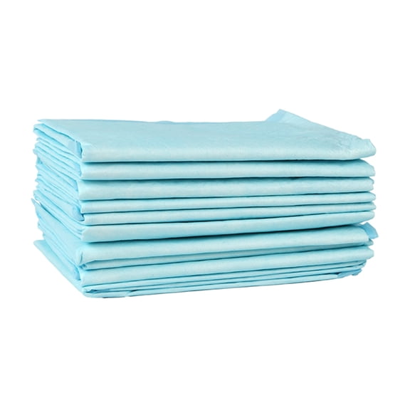 WINDLAND 10 Pieces Nonwoven Pet Piddle Pad Pads for Dogs, Puppies, Leakproof Pads