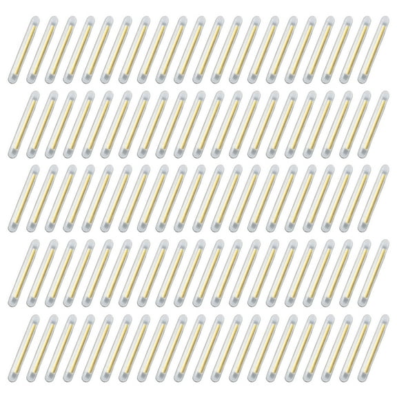 WINDLAND 100Pcs Fishing Glow Stick Bright Green Fluorescent Light Stick Tip Glow Stick