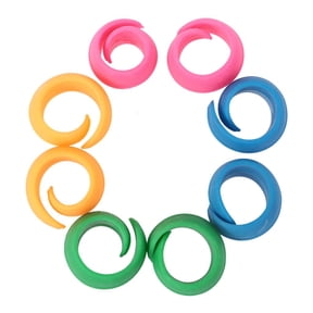 WINDLAND 100pcs Embroidery Sewing Machine Thread Spool Huggers Tool Keep Spools From Unwinding No Loose Ends Tails