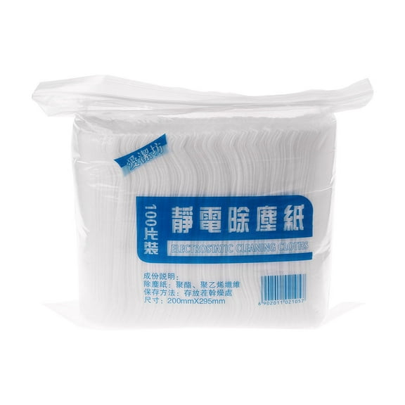 WINDLAND 100pcs/bag Disposable Electrostatic Dust Removal Mop Paper Home Kitchen Bathroom