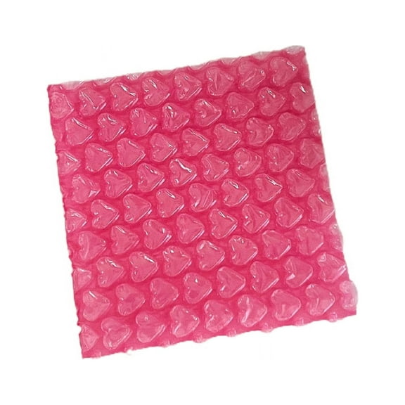 WINDLAND 10PCS Plastic Thicken Bubble Bags Shockproof Bubble Bags Bubble Packaging Bags Heart Bubble Cushioning Bags for Mailing