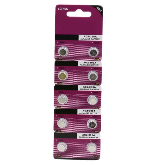 WINDLAND 10pc/20pc AG2/LR726/396 Watch Battery Button Batteries for Toy Accessories