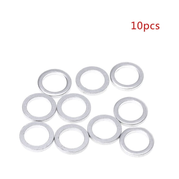 WINDLAND 10Pcs 2mm Bicycle Chain Wheel Screw Washer Aluminum Spacer Double Change Single