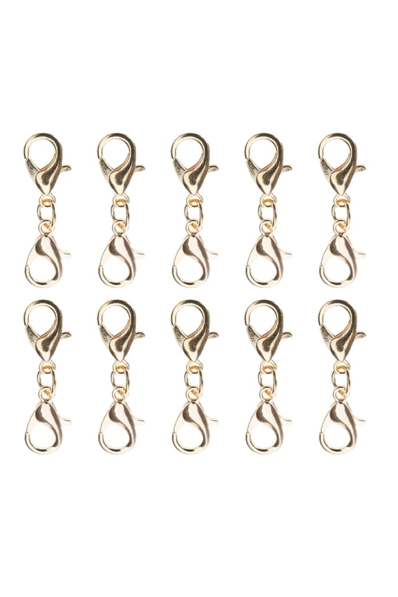 10x Small Bracelet Extender Necklace Shortener Clasp Bracelet Necklace Extender