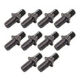 thumbnail image 1 of WINDLAND 10Pcs Drum Tension Rods Metal Rustproof Short Screws for Percussion Instrument, 1 of 9