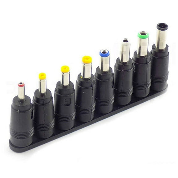WINDLAND Pack of 10pcs/8pcs Universal Power Adapter Tips Power Conversion Head Compatibility with Most Laptop Brands
