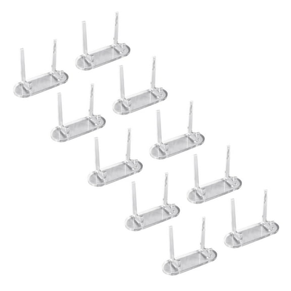 WINDLAND 10pcs Card Display Stands for Graded and Collectible Cards Small Easels Stand