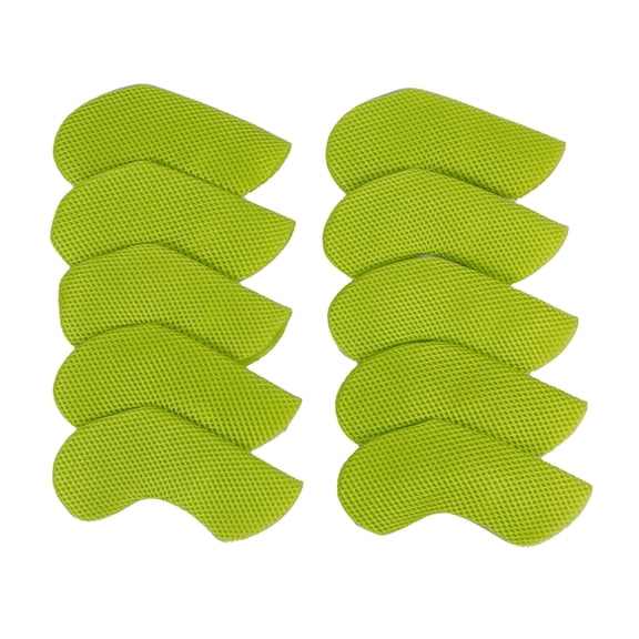 WINDLAND 10pcs Golf Iron Head Covers Elastic Protectors Golf Headcover Drivers Cover for Indoor Outdoor Use