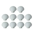 thumbnail image 1 of WINDLAND 10pcs Handicraft White Seashells For Painting And Decoration Seashells Pack, 1 of 16