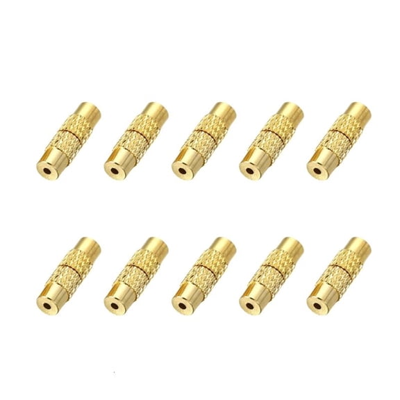 WINDLAND 10pcs Stylish Screw Clasps Accessory For Connecting Necklace And Bracelet Ends