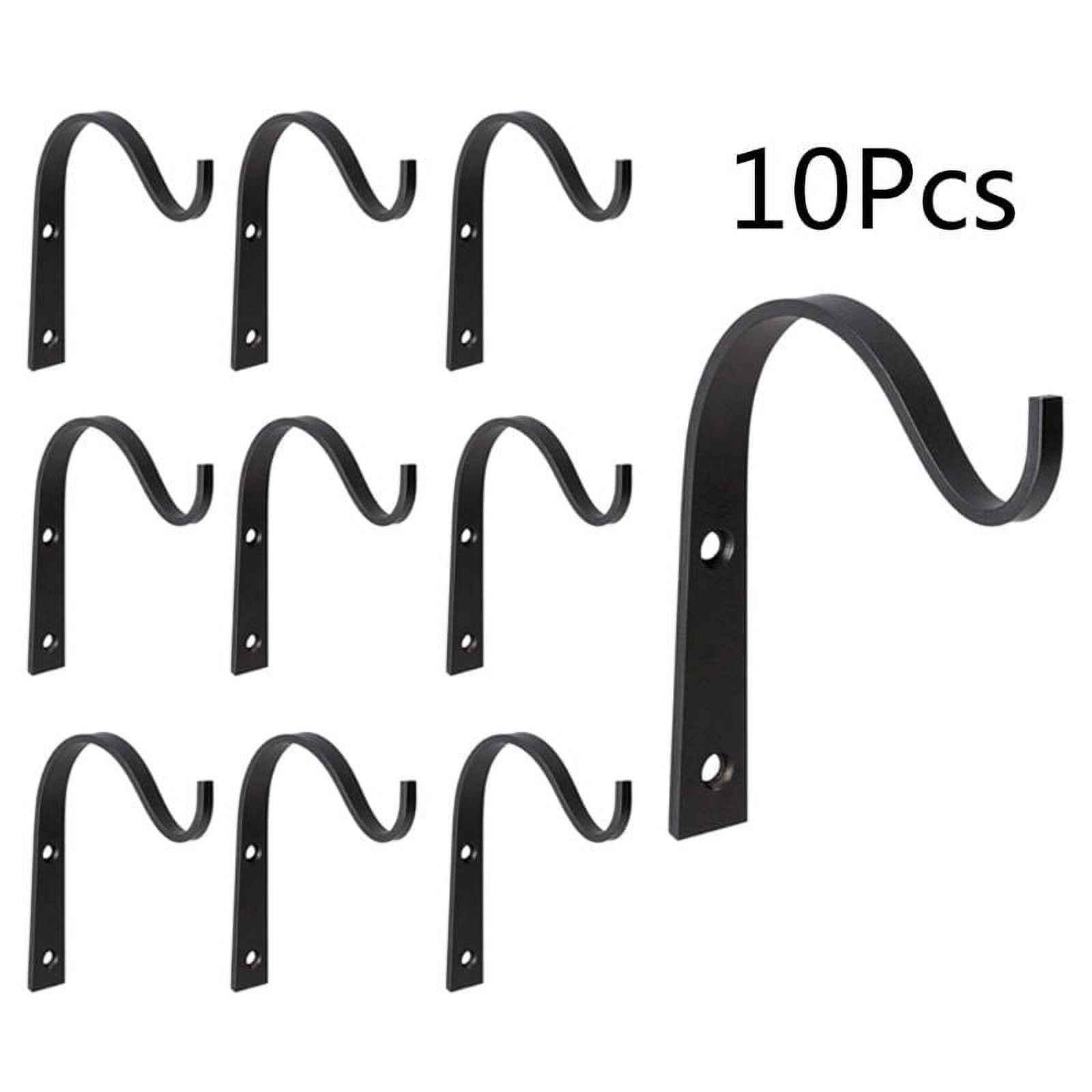 WINDLAND 10pcs for Creative Hanging Bracket Wall Hook Crochet Iron