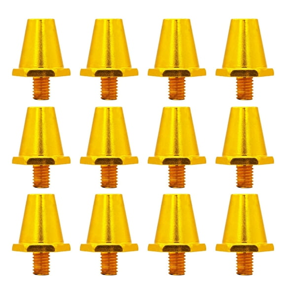 WINDLAND 12Pcs/set Football Boot Studs for Adults Boy Girl Kid Shoes Football Studs Replacement Safety Aluminum Football Studs