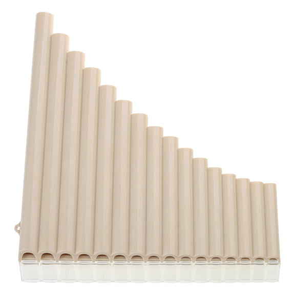 WINDLAND 16 Pipes Pan Flute C Tone 16 Tubes Panpipe Panflute for Beginner Instrument Gift