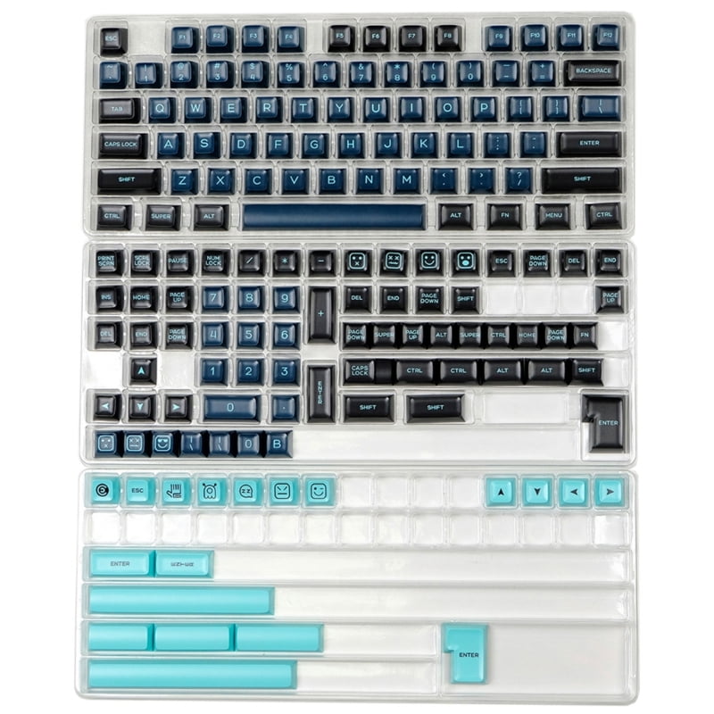 WINDLAND 160Keys Customized Monsters Theme KeyCaps PBT Double-shot ...