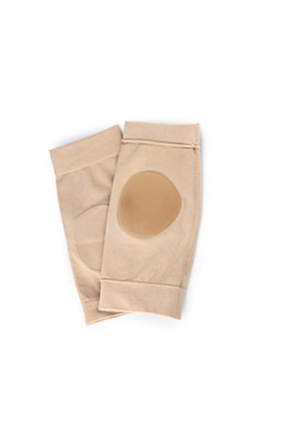 1Pair Sports Invisible Gel Socks Breathable Elastic Ankle Gel Sleeves Soft Padded Skate Socks Heel Protection Socks