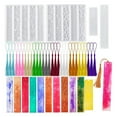 thumbnail image 1 of WINDLAND DIY Rectangle Bookmark- Mold Necklace Silicone Jewelry Craft Mold Resin Mould, 1 of 10