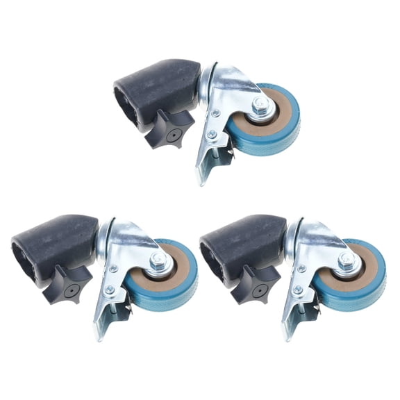 WINDLAND 1Set Photography Light Stand with 360 Degree Rotating Caster Wheel Efficient