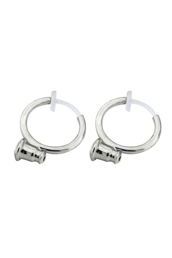 Screw Ear Clip Converter Diy Clip on Earring Turn Any Studs into Clip-on Earring