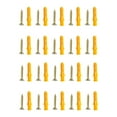WINDLAND 20/40pcs Plastic Drywall Wall Anchors with Screws Wall Plugs