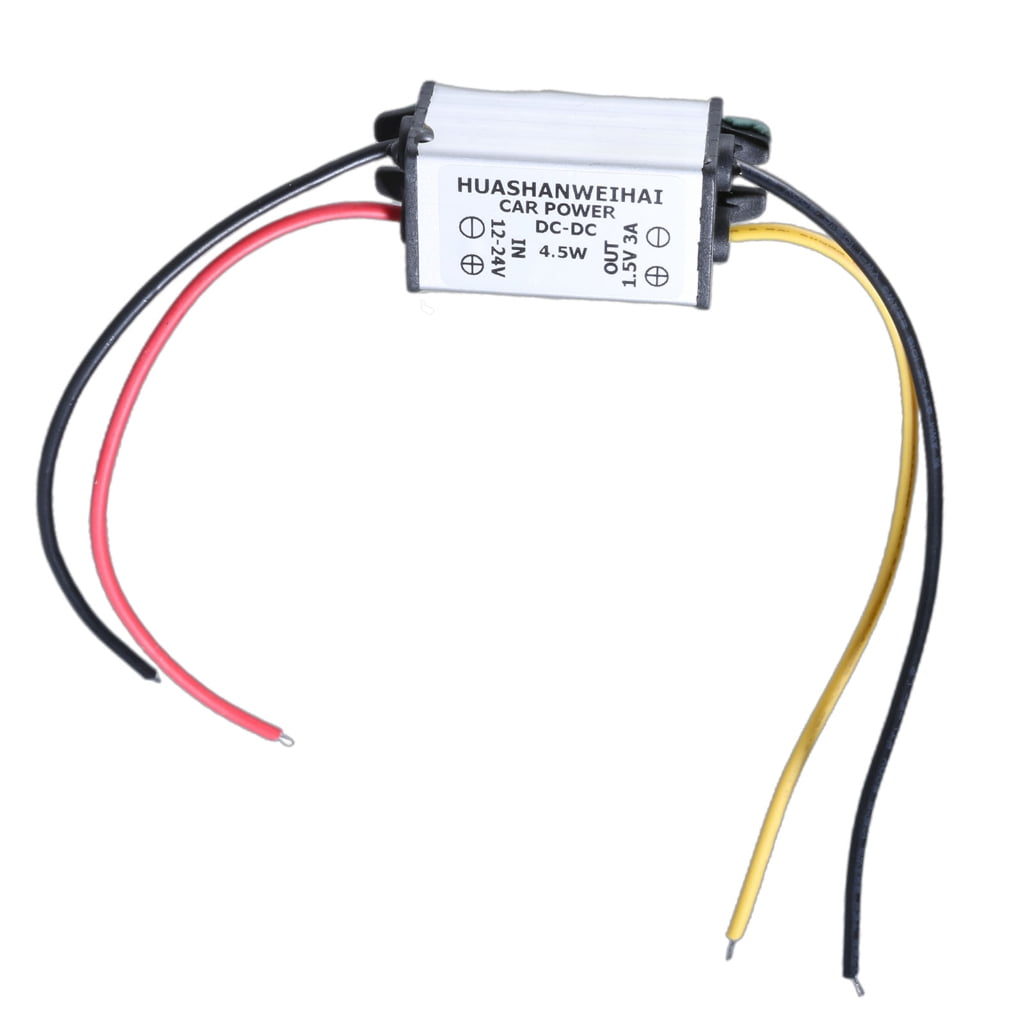DC-DC Voltage Converter 24V To 12V 3A Regulator Module - Waterproof & Protected