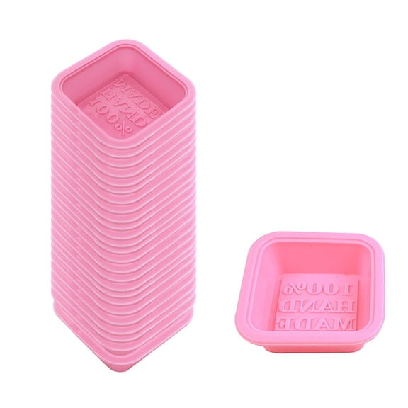WINDLAND 25 Pieces Silicone Soap Mold Multifunctional Crystal Epoxy Resin Casting Mold