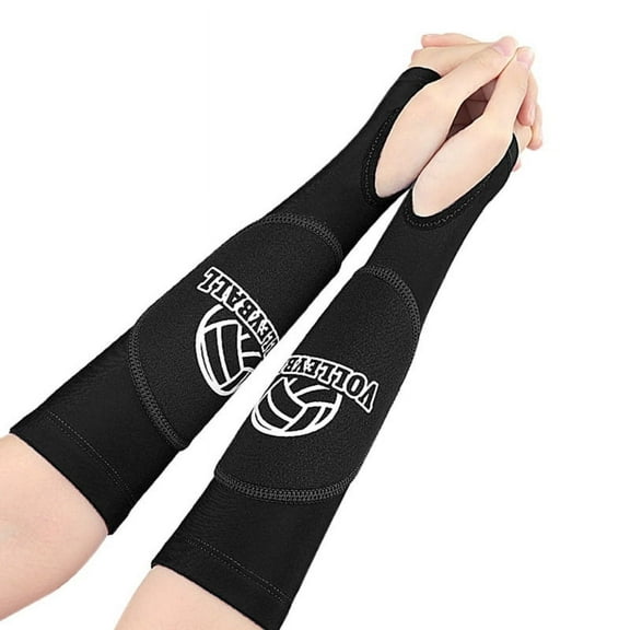 WINDLAND 2Pcs Volleyball Sleeves Wrist Guard Volleyball Elbow Pads Passing Forearm Sleeve