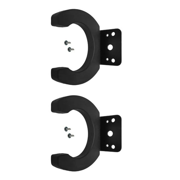 WINDLAND 2Pcs Heavy Duty Microphone Holder Wall Mount Microphone Hook Hanger