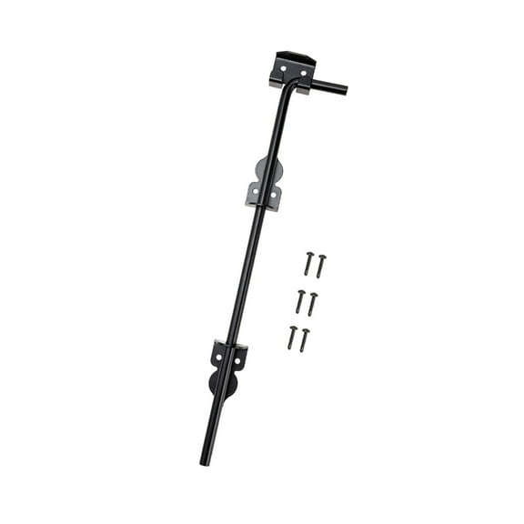 WINDLAND 2Pieces 12Inch Square Drop Rod Cane Bolts for Double Door Security and Wind Resistance in Outdoor Area Daily Use